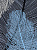 Коврик придверный 60x90см LUCKY Перья фрагмент голубой/серый полиэстер 000000000001200462