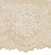 Скатерть Niklen кружевная 100% ПВХ круглая 182см бежевая,1295 000000000001188106