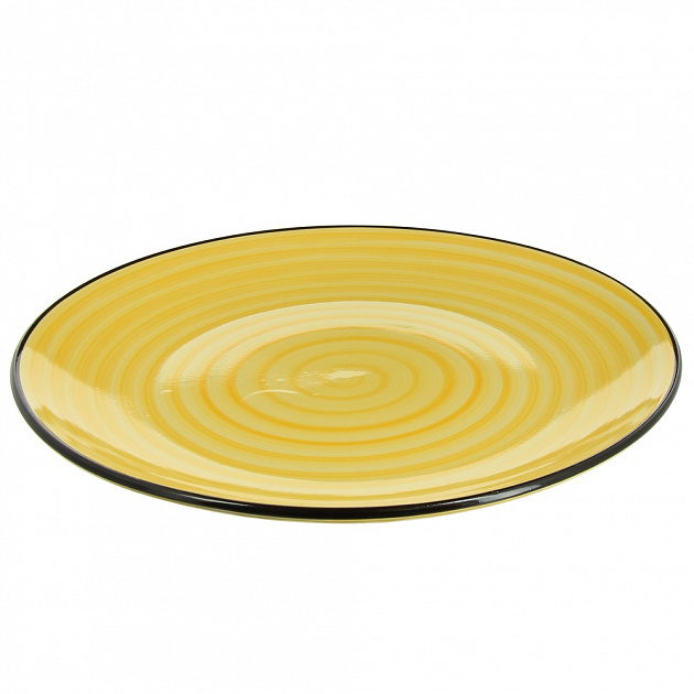 Обеденная тарелка Желтая Matissa, 27 см 000000000001115860