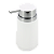 Диспенсер для жидкого мыла DE'NASTIA трапеция белый пластик 000000000001207093