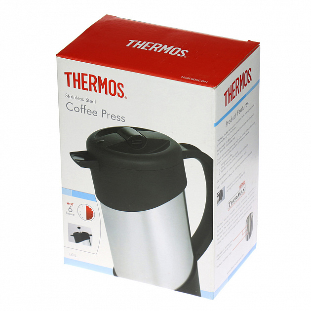 Термос-кофеварка NCI 1000 Caffee Plunger Thermos, 1л 000000000001127950