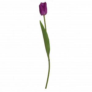 Цветок искусственный Тюльпан 49,2см фиолетовый 000000000001218371