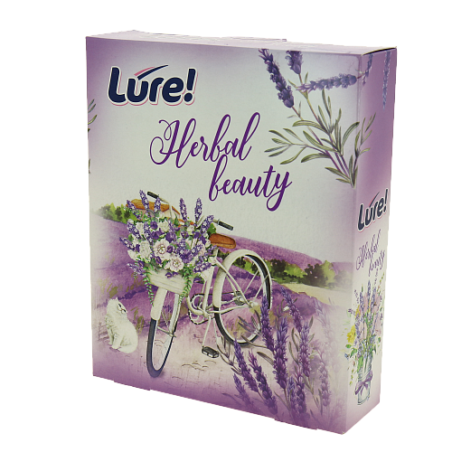 Набор подарочный Lure Herbal Beauty гель для душа 260мл+BIO-крем для рук увлажняющий 75мл,9752 000000000001193093