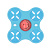 Яйцеварка с таймером Marmiton, голубой, 4 ячейки 000000000001125458