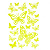 Мини-стикеры светящиеся Бабочки Room Decoration 000000000001127334
