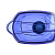 Фильтр-кувшин Гранд со сменной фильтрующей кассетой Ультра Барьер, индиго, 4л 000000000001128339