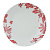Плоская тарелка Romancia Red Luminarc 000000000001003465
