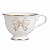 Пара чайная LAGARD 220мл чашка + блюдце фарфор SH08078 000000000001219858