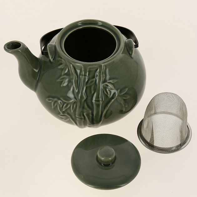 Чайник заварочный 950мл LADINA серый керамика 12704С 000000000001190177