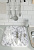 Коврик для сушки посуды 38x51см LUCKY серый мрамор полиэстер 000000000001213267