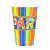 Набор одноразовых стаканов New Party Pap Star, 200мл, 10 шт. 000000000001142484