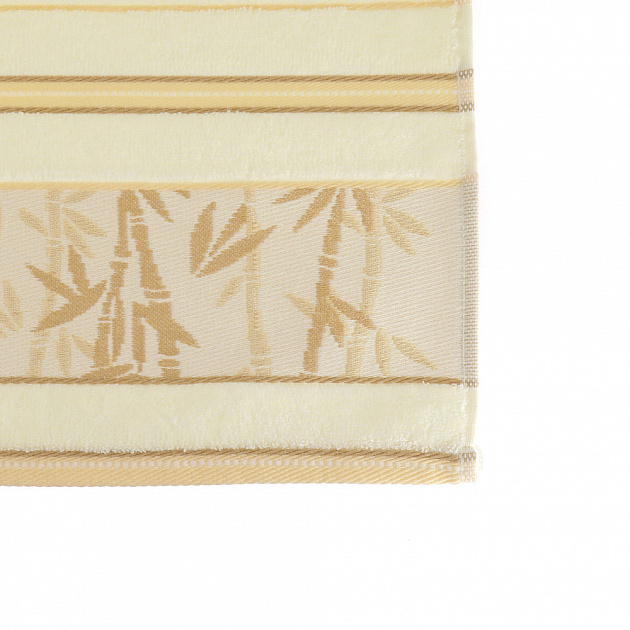 Полотенце махровое Bamboo forest Cleanelly Collection, белый, 70х130 см, пл.460 000000000001126097