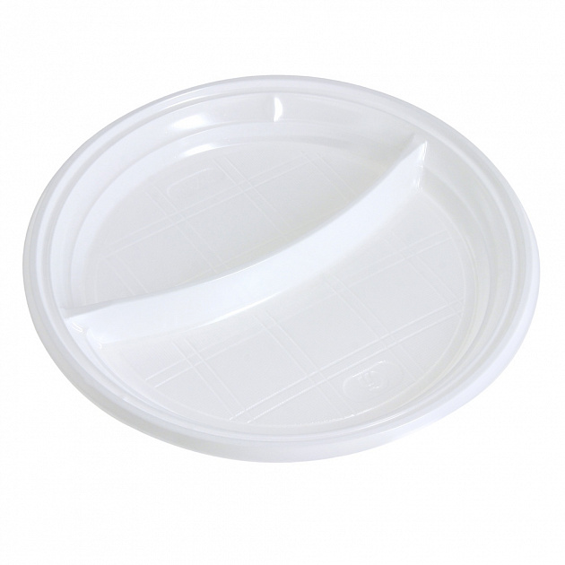 Набор одноразовых тарелок Фопос, 21.5 см, пластик, 6 шт. 000000000001004059