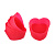 Миниформы для выпечки Сердечки Marmiton, розовый, силикон 000000000001125363