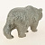Копилка Медведь Серебряный высота 19 см, длина 36 см, Авторская форма, скульптурный гипс.  G011-19-104K 000000000001194611