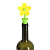 Пробка для вина Цветы Matissa, силикон, 10 см 000000000001115727