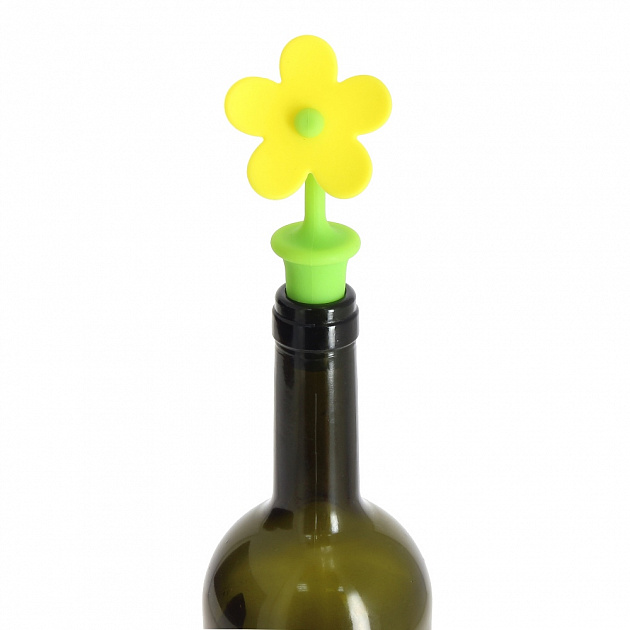 Пробка для вина Цветы Matissa, силикон, 10 см 000000000001115727