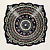 Фруктовница 22см RISHTON KULOLCHILIC рисунок мехроб синий Риштанская керамика UZ012/UZ025 000000000001206043