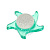 Щетка для ног с пемзой Звезда Мультидом, пластик 000000000001126816