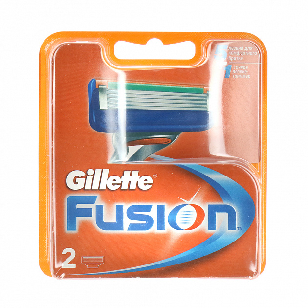 Кассеты Gillette Fusion P&G, 2 шт. 000000000001056007