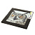 Картина Филин Domino, 30х30 см 000000000001168810