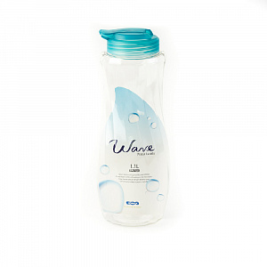Бутылка для воды 1,1л KOMAX Wave пластиковая 000000000001164242