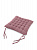 Подушка на стул 40x40см DE'NASTIA розовая ткань верха 100% хлопок 000000000001199502