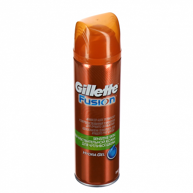 Гель для бритья для чувствительной кожи Gillette Fusion P&G, 200мл 000000000001056006