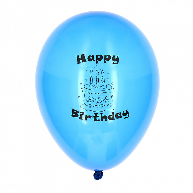 Набор воздушных шаров День Рождения Pap Star, 25 см, 10 шт. 000000000001142502