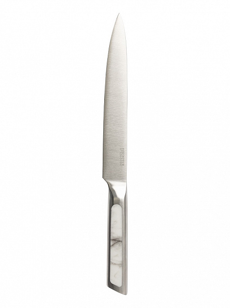 Нож разделочный 20,3см DE'NASTIA ручка с мраморной вставкой нержавеющая сталь 000000000001218776