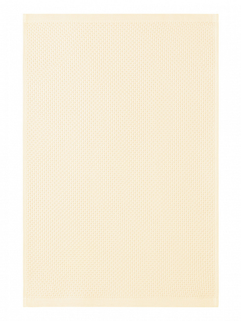 Полотенце кухонное 40x60см DE'NASTIA Вафля однотонный желтый хлопок 000000000001213586