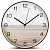 Часы настенные Wood D30см круглые пластик/стекло 000000000001209234