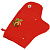 Набор прихватка и рукавица Хохлома Клюква, рогожка, 2 предмета 000000000001148892