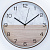 Часы настенные Wood D30см круглые пластик/стекло 000000000001209234