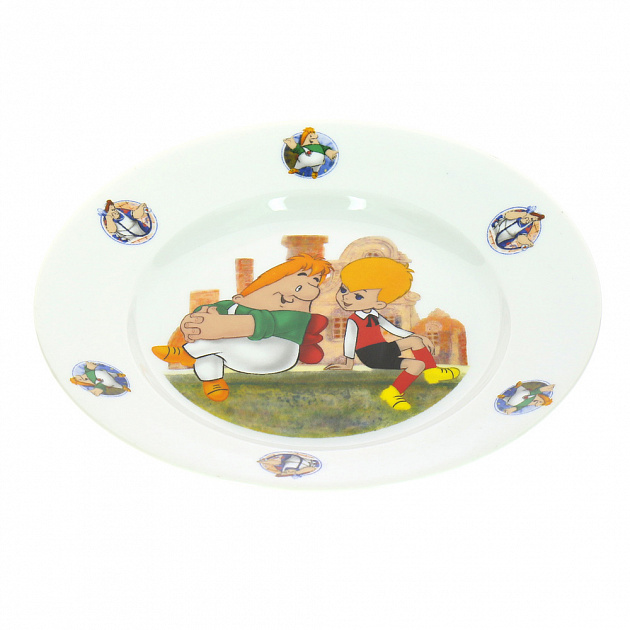 Набор посуды Малыш и Карлсон Союзмультфильм, фарфор, 3 предмета 000000000001123092