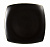 Тарелка десертная 19см NINGBO квадратная черный глазурованная керамика 000000000001213890