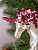 Набор новогодних украшений 2шт 15,5х11,5х3,5см Единорог блестки белый/розовый/нежно-розовый пластик 000000000001208657