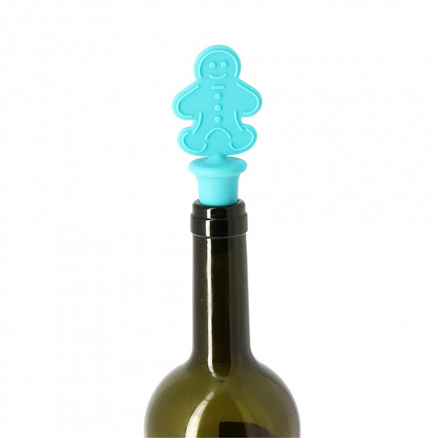 Пробка для вина Новый Год Matissa, 10 см, силикон 000000000001115762
