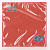 Салфетки бумажные 33х33см 20л 3 слоя NEW LINE DESIGN Красная тонированная 000000000001214919