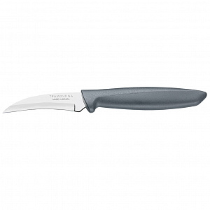 Нож 7,5см TRAMONTINA Plenus для очистки овощей серый нержавеющая сталь 000000000001217280
