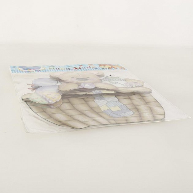 Наклейка самокл декор  из бумаги, на клеевой основе (35,5*25 см) арт.31821 000000000001183521