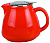 Чайник 900мл с фильтром,пд/уп,ГЛАЗУРЬ, оранжевый,109-06025 000000000001185017