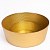 Салатник 21см GLASSCOM прямые бортики золото стекло 000000000001211818