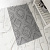 Коврик универсальный 60x100см DE'NASTIA рюши серый хлопок 100% 000000000001219585