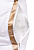 Подушка 48x70см LUCKY белый с бежевой атласной вставкой искусственный Лебяжий пух/полиэстер 000000000001210038