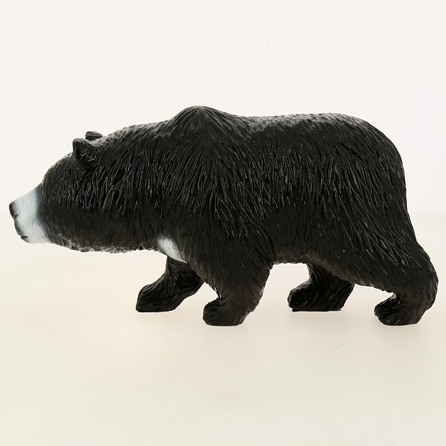Копилка Медведь Черный высота 19 см, длина 36 см, Авторская форма, скульптурный гипс.  G011-19-102K 000000000001194609
