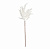 Цветок искусственный ветвь Астильба 52см белая 000000000001218322