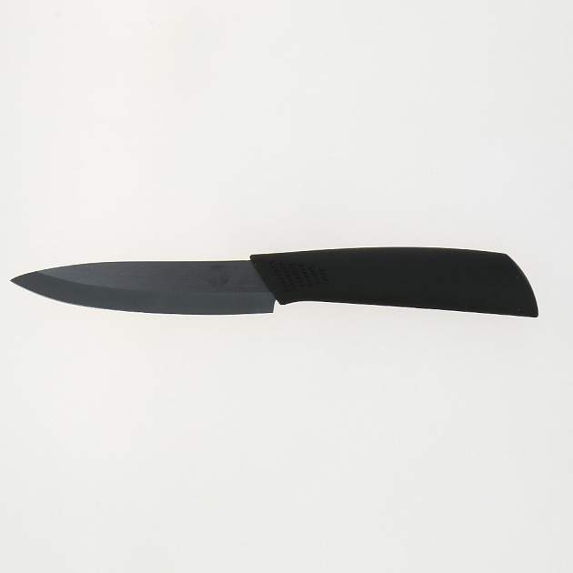 Нож лезвие9,5см Magistro Black ручка soft touch керамика 000000000001210443